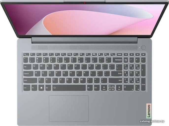 Ноутбук 15.6" IPS FHD LENOVO IdeaPad Slim 3 15AMN8 серый (Ryzen 5 40/16Gb/512Gb SSD/VGA int/noOS) ((82XQ01C8PS))