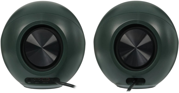 Колонки Creative Pebble Pro 2.0 черный 10Вт BT портативные