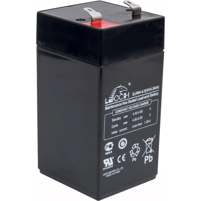 Аккумулятор Leoch DJW4-4.5 4В, 4.5 Ач УТ-00001288
