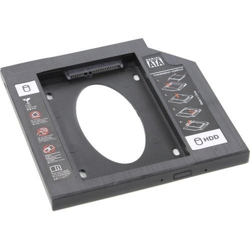 ORIENT UHD-2SC9PL, Шасси для 2.5" SATA HDD для установки в SATA отсек оптического привода ноутбука 9.5 мм, пластик 30842