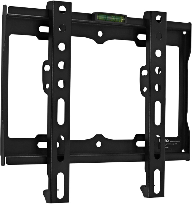 Кронштейн для телевизора Buro FX1S, 15-48", настенный, фиксированный,  черный [bm25a52ff0]