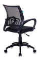 Кресло Бюрократ CH-695NLT, сетка/ткань, до 120кг, черный