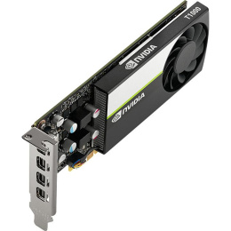 Видеокарта VGA NVIDIA QUADRO T1000 8GB 900-5G172-2570-000, GDDR6/128-bit, PCIe 3.0, 4xmDP, 1-slot, BOX/RTL/PB