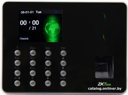 Биометрический терминал ZKTeco WL30 (2.8" TFT, алгоритм пальца: ZKFinger VX10.0, рабочее напряжение: DC 5V 0.8A, рабочая влажность: 20%-80%)