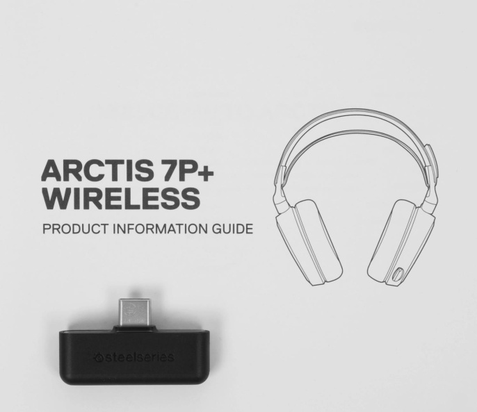 Наушники с микрофоном Steelseries Arctis 7P+ черный мониторные Radio оголовье 61462