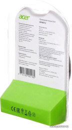 Мышь Acer OMW012 черный/красный оптическая 1200dpi USB 3but ZL.MCEEE.003