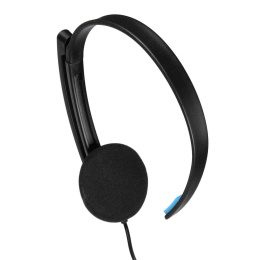 Гарнитура ACD-Call H100A |ACD-H100A-AB1| черная, mini jack 3.5mm, 1х динамик 40мм, поворотный |ACD-H100A-AB1| микрофон, управление на проводе, длина провода 1,6м 551929