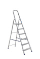 Лестница-стремянка Алюмет АМ706 40*20, 6-и ступ., алюминий, матовая