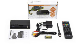 Ресивер DVB-T2 Сигнал Эфир HD-250, черный