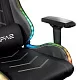 Игровое кресло KFA2 Gaming Chair 01 RGB SE Black With RGB remote control RK01P4DBY2