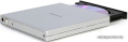 Внешний DVD-привод Gembird DVD-USB-02-SV с интерфейсом USB 2.0 пластик, серебро