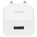 HOCO C106A/ Сетевое ЗУ/ 1 USB/ Выход: 10.5W/ White