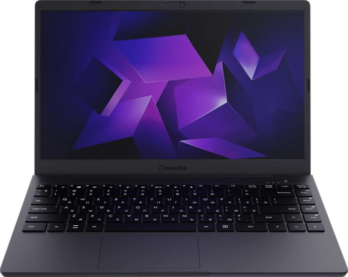 Ноутбук KVADRA NAU LE14U Core i7 1255U ,14,1" FHD (1920x1080) IPS,32Gb DDR4-3200(2), 1Tb SSD,55Wh,1.6kg,1YW,FHD Webcam,WiFi/BT, noOS, Графит, МПТ (Y22L01P01101R_0BF7FA)