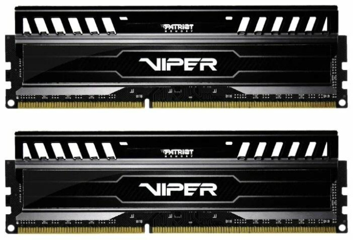 Оперативная память Patriot Viper 3 PV316G160C9K DDR3 - 2x 8ГБ 1600МГц, DIMM, Ret