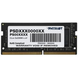 Память DDR4 4GB 2666MHz Patriot PSD44G266681S Signature RTL PC4-21300 CL19 SO-DIMM 260-pin 1.2В single rank Ret