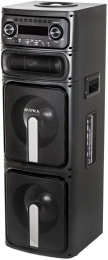 Музыкальный центр Supra SMB-2050, 180Вт, с караоке, Bluetooth, FM, USB, SD, черный
