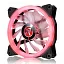 Вентилятор в корпус Raijintek IRIS 12 RED 0R400040(Singel LED fan, 1pcs/pack), 12025 LED PWM fan, O-type LED brings visible color & brightness, Anti-vibration rubber pads in all four corners, Optimized fan blade design / 15pcs LED / Mesh cable, red