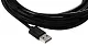 GCR Кабель для Принтера, МФУ 1.8m USB 2.0, AM/BM, черный, 28/28 AWG, экран, армированный, морозостойкий