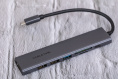 USB концентратор CABLETIME HB02G (CT-HBP2-AG7) ECO 7-в-1, 4K@30Hz, 5Gbps, USB-C HUB - Gray