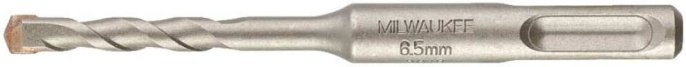 Бур Milwaukee SDS+ Contractor 6.5x110 (4932471220)(твердосплавный наконечник, с 2 режущими кромками, двухспиральная конструкция)