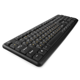Клавиатура Gembird 104 клавиши кабель 1.5м черный KB-8320U-BL
