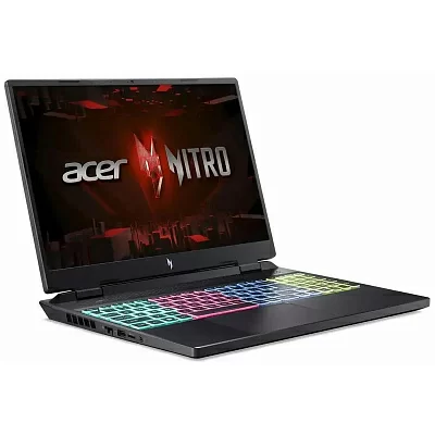 Ноутбук Acer Nitro AN16-42-R0NK Ryzen 7 8845HS/32Gb/SSD1024Gb/RTX4070 8Gb/16.0"/IPS/WQXGA/NoOS/black (NH.QSLCD.005)