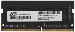 Оперативная память AGI AGI320008SD138 DDR4 SODIMM 8GB PC4-25600