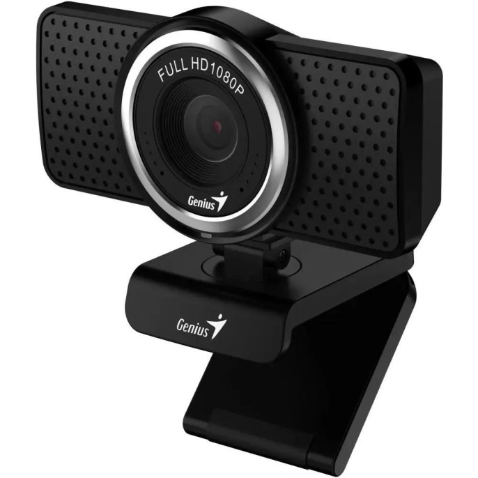 Web-камера Genius ECam 8000 Black {1080p Full HD, вращается на 360°, универсальное крепление, микрофон, USB} [32200001406]