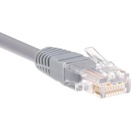 Telecom Патч-корд UTP кат.5е 0,5м серый [NA102--0.5M]