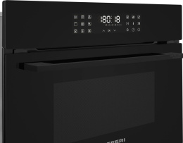 Духовой шкаф Электрический Meferi Microwave MEO609BK черный/нержавеющая сталь