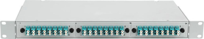 Кросс Suprlan 09-0257-4 19" 1U 24xLC дупл. 50/125 OM4