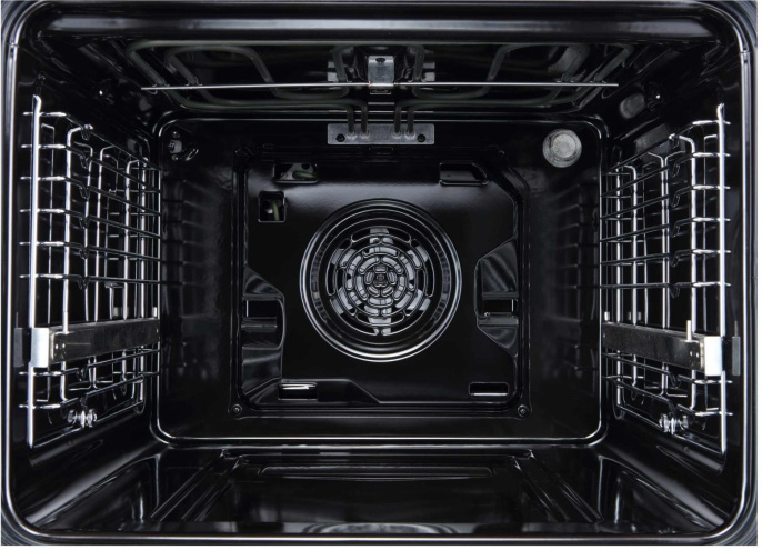 Духовой шкаф электрический EVELUX EO 650 PW,  70л,  дверца с 3 стеклами,  белый