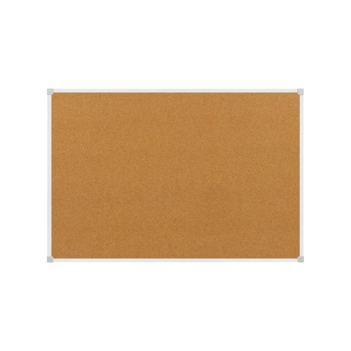 Пробковая доска Attache 60х90, алюминиевая рама 107969