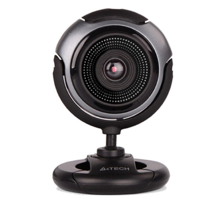 Web-камера A4Tech PK-710G Grey {640 x 480, 0.3 МПикс, USB, микрофон} [621953]
