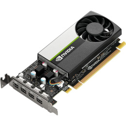 Видеокарта NVIDIA Quadro T600 4GB GDDR6 PCI-E x16 LP bracket + ATX bracket + mDP-DP cables 900-5G172-1721-000