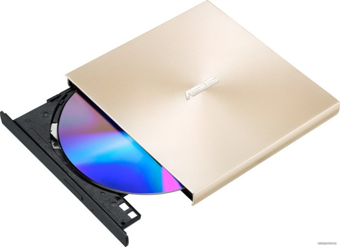 Привод DVD-RW Asus SDRW-08U8M-U/GOLD/G/AS золотистый USB Type-C ultra slim M-Disk внешний RTL