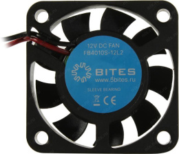 5bites Вентилятор FB4010S-12L2 40X10 / SLEEVE / 5000RPM / 2P