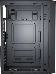 Корпус ATX Digma DCC-MD302, Midi-Tower, без БП,  черный
