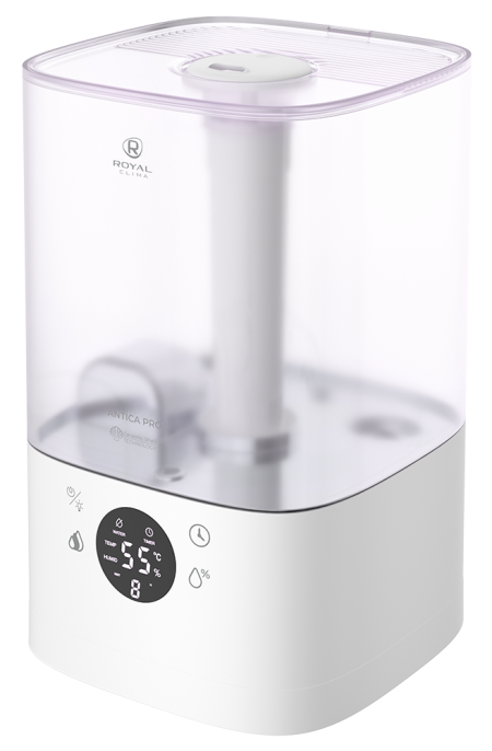 Увлажнитель воздуха ультразвуковой Royal Clima RUH-ANP300/4.3E-WT,  4.3л,  белый