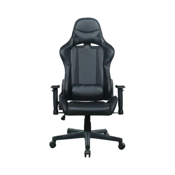 Компьютерное геймерское офисное кресло BRABIX GT Carbon GM-115, с подлокотниками, подушки, экокожа 531932