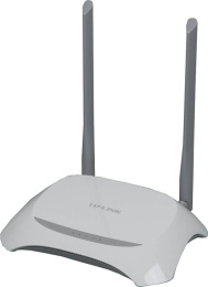 Wi-Fi роутер TP-LINK TL-WR840N, Wi-Fi 4, N300, 2.4ГГц, 4 LAN, белый