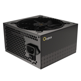 Блок питания Ocypus Gamma P550 BK 550W Gamma-P550-W1HDBK024X-EU ATX 12V V2.53, 80Plus 230V EU White КПД 85% , 3,3V-15А, 5V-15А, 12V-45.8А, -12V-0.3А, 5Vsb-2.5А, 1x24pin, 2х4+4pin, 2х6+2pin, 6хSATA, 2x4Pin Peripheral, OVP/SCP/OPP, 120mm, Hydraulic bear