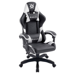 Defender игровое кресло Companion Черный/белый,класс 3,металл,PU,64023