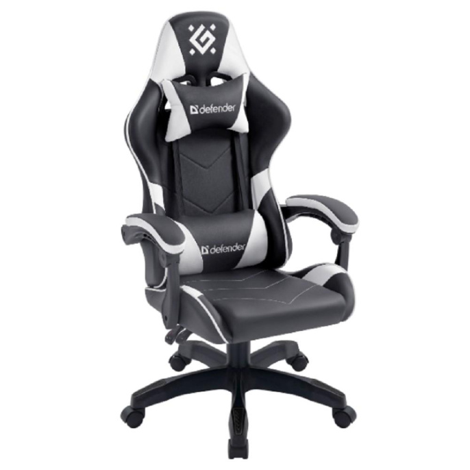 Defender игровое кресло Companion Черный/белый,класс 3,металл,PU,64023