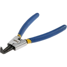 Съемник внешних стопорных колец ТУНДРА изогнутые губки на разжим, 150 мм 9159556