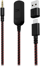 Наушники с микрофоном HyperX Cloud III черный/красный 1.2м мониторные оголовье 727A9AA