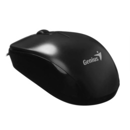 Мышь проводная Genius DX-110, оптическая, USB, 1000dpi, черный [31010009400]