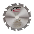 Диск пильный по газобетону, строительному дереву (130х16 мм; 12T; б/рез) АТАКА 7088810