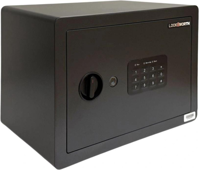 Сейф мебельный LockSworth VS4521 взломостойкий встраиваемый 250x350x250мм электронный/ключевой