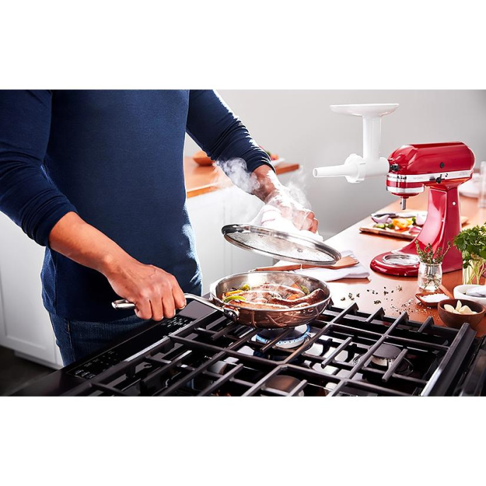 Насадка для набивки колбас KitchenAid Насадка для набивки колбас для 5KSMFGA, белая